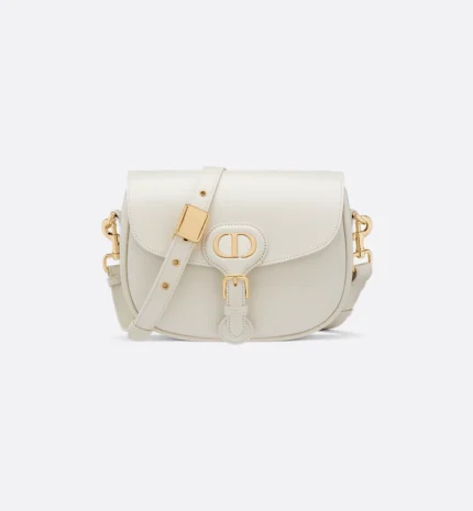 Medium Dior Bobby Bag Latte Box Calfskin
