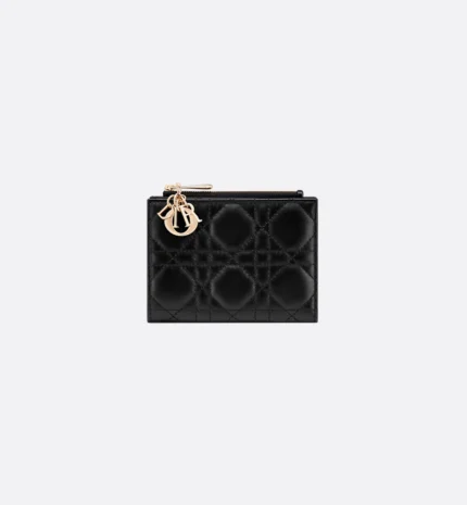 Lady Dior Dahlia Wallet